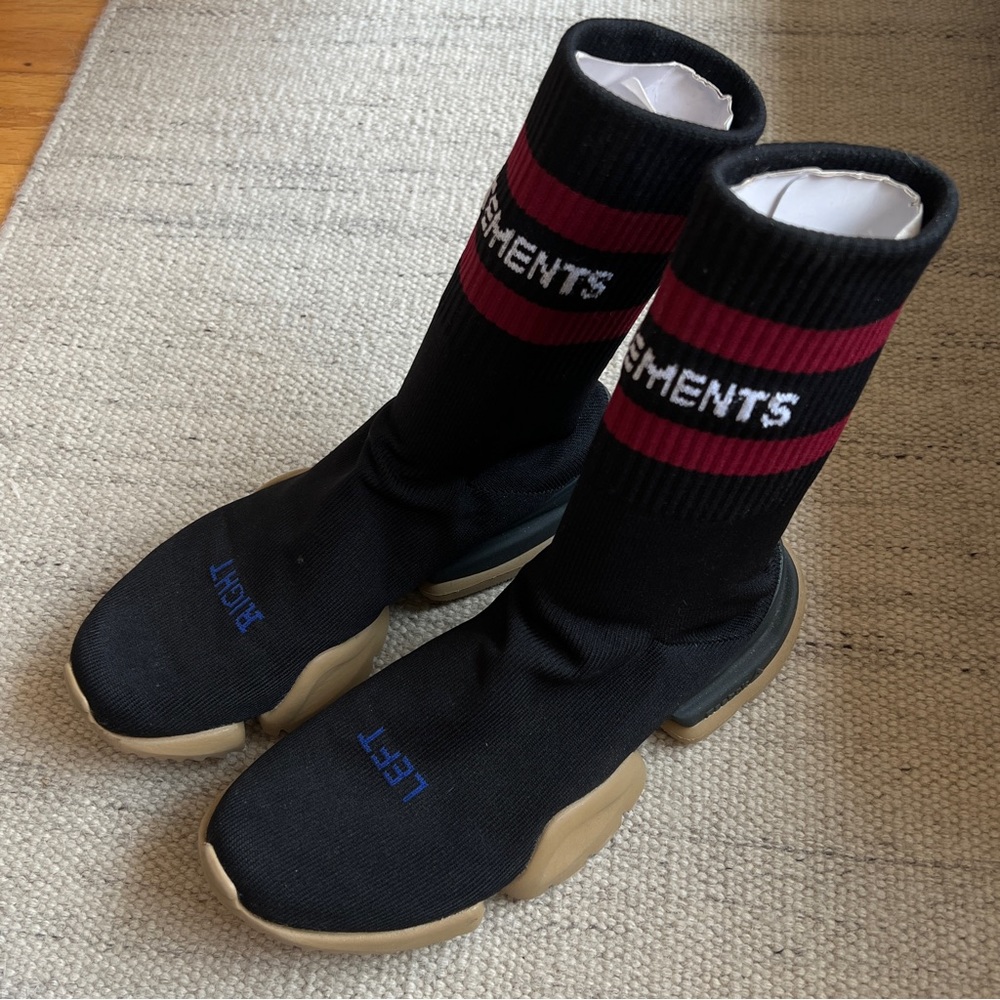 Vetements Reebok High Top Sock Sneakers
